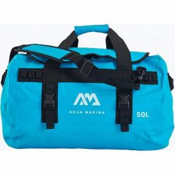 Torba podróżna DUFFLE BAG 50 L. Niebieskie torby podróżne Aqua Marina, bez wzorów, na ramię. Za 174.07 zł.