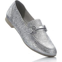 Buty wsuwane Marco Tozzi bonprix srebrny metaliczny. Baleriny marki bonprix. Za 69.99 zł.