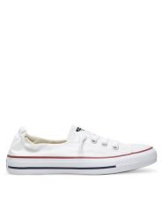 Converse Trampki Chuck Taylor All Star Shoreline Slip 537084C Biały. Białe trampki Converse, bez wzorów, z materiału, retro, bez zapięcia. Za 239.99 zł.