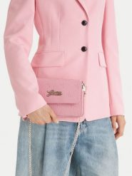 Guess Torebka J6RZ15 WGT10 Różowy. Czerwone kopertówki Guess, z aplikacjami, ze skóry, wizytowe, bez dodatków. Za 260.99 zł.