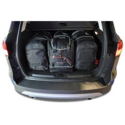 Torby Do Bagażnika Ford Kuga 2012-2019 4Szt Kjust. Czarne torby podróżne KJUST, bez wzorów. Za 1,196.00 zł.