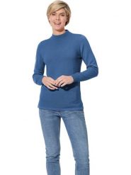 WITT WEIDEN Sweter w kolorze niebieskim rozmiar: 48. Niebieskie swetry WITT WEIDEN, bez wzorów, bez ramiączek. Za 34.99 zł.