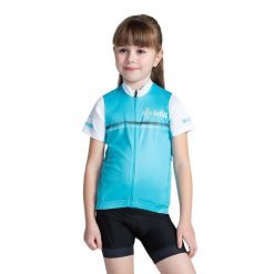 Kilpi Corridor T-Shirt Kinder. Niebieskie t-shirty sportowe Kilpi, bez wzorów, z materiału, bez ramiączek, rowerowe. Za 153.53 zł.