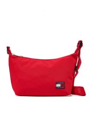 Tommy Jeans Torebka Tjw Ess Daily Shoulder Bag AW0AW17287 Czerwony. Czerwone torebki klasyczne Tommy Jeans, bez wzorów, z jeansu, bez dodatków. Za 189.99 zł.