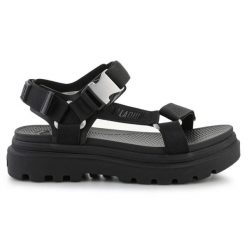 Sandały Palladium Pallacruise Strap Black 97465-001-M czarne. Czarne sandały bez wzorów, z materiału, biznesowe, bez obcasa, bez zapięcia. Za 599.46 zł.