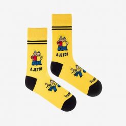 Skarpety Coqui 39-42. Żółte skarpetki Coqui, bez wzorów. Za 96.99 zł.