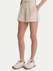Guess Szorty sportowe V6GD08 K3004 Écru Relaxed Fit. Szorty sportowe Guess, z aplikacjami, z wiskozy. Za 279.99 zł.