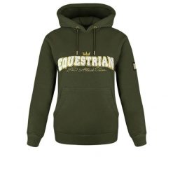 Bluza jeździecka damska JD ATTACK Equestri. Brązowe bluzy JD ATTACK, l, bez wzorów, z bawełny, bez kaptura, do jazdy konnej. Za 229.00 zł.
