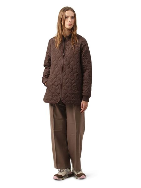 Ilse Jacobsen Kurtka pikowana w kolorze brązowym rozmiar: 38. Brązowe kurtki Ilse Jacobsen, bez wzorów, bez kaptura. Za 187.52 zł.