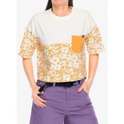 Koszulka bawełniana damska Kavu Bondi. Żółte t-shirty sportowe KAVU, bez wzorów, z bawełny, bez ramiączek. Za 146.99 zł.