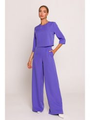 Made of emotion Kombinezon w kolorze fioletowym rozmiar: L. Różowe kombinezony Made Of Emotion, l, bez wzorów, bez kołnierzyka, bez ramiączek. Za 274.95 zł.