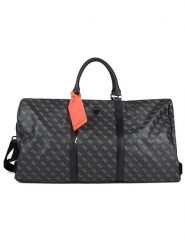 Guess Torba podróżna w kolorze szarym - 60 x 32 x 28 cm rozmiar: onesize. Szare torby podróżne Guess, z aplikacjami, z materiału, przez ramię. Za 636.92 zł.