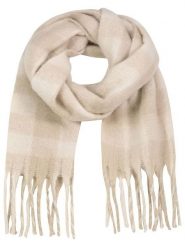 Eight2Nine Szal w kolorze beżowo-kremowym rozmiar: onesize. Brązowe szaliki i kominy Eight2Nine, bez wzorów, z materiału. Za 96.37 zł.