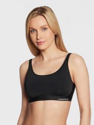 Chantelle Biustonosz top Soft Stretch C16A50 Czarny. Czarne biustonosze Chantelle, bez wzorów, z syntetyku. Za 119.99 zł.