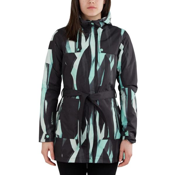 Płaszcz przeciwdeszczowy damski Fundango Regina Waterproof Trench. Kurtki przeciwdeszczowe FUNDANGO, xs, bez wzorów, sportowe, bez kaptura. W wyprzedaży za 349.52 zł.