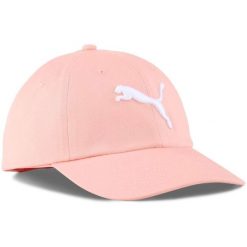 Czapka Puma Ess Cat Bb Cap. Czerwone czapki z daszkiem Puma, bez wzorów, z materiału. Za 148.99 zł.