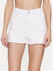 LTB Szorty jeansowe Layla 60589 14876 Biały Regular Fit. Białe szorty LTB, bez wzorów, z bawełny. Za 179.99 zł.