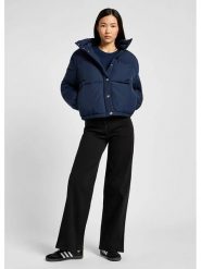 Lee Kurtka pikowana w kolorze granatowym rozmiar: S. Niebieskie kurtki Lee, s, bez wzorów, bez kaptura. Za 295.99 zł.