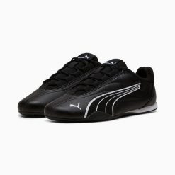 Buty sportowe damskie Puma CATCH SOLEIL 40274407. Czarne buty treningowe Puma, bez wzorów, z gumy, bez zapięcia, trekkingowe. Za 178.56 zł.