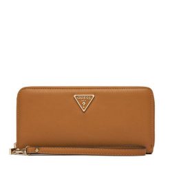 Portfel Guess. Brązowe portfele Guess, z aplikacjami. Za 229.99 zł.