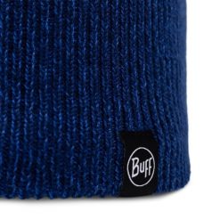 Czapka BUFF KNITTED & FULL FLEECE BEANIE RENVI MIDNIGHT. Fioletowe czapki zimowe Buff, bez wzorów, z dzianiny, klasyczne. Za 146.10 zł.