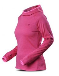Bluza Trimm VERONA. Żółte bluzy TRIMM, na wiosnę, uniwersalny, bez wzorów, z dzianiny, eleganckie, bez ramiączek, z kapturem. Za 129.20 zł.
