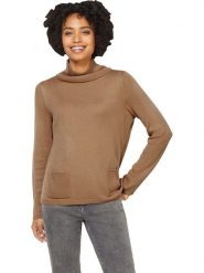 Heine Sweter w kolorze brązowym rozmiar: 38. Brązowe swetry Heine, bez wzorów, bez ramiączek. Za 43.99 zł.