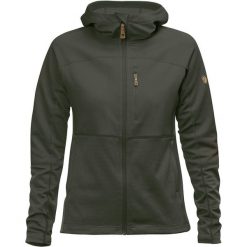 Bluza trekkingowa damska Fjallraven Abisko Trail Fleece. Czarne bluzy Fjällräven, s, bez wzorów, z dzianiny, retro, bez ramiączek, bez kaptura. Za 620.39 zł.
