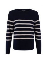 Franco Callegari Sweter z dzianiny Kobiety Bawełna niebieski, S. Niebieskie swetry Franco Callegari, s, bez wzorów, z bawełny, eleganckie, bez ramiączek. Za 249.95 zł.