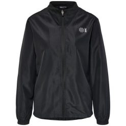 Damska tkana kurtka wodoodporna Hummel HmlCourt. Czarne kurtki Hummel, bez wzorów, eleganckie, bez kaptura. Za 210.00 zł.