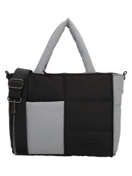 Beagles Torebka "Calvia Duo" w kolorze czarno-szarym - 32 x 21 x 11 cm rozmiar: onesize. Czarne torebki klasyczne Beagles, bez wzorów, z materiału, przez ramię, bez dodatków. Za 78.99 zł.