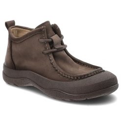 Botki damskie Filippo o sznurowanym fasonie z dekoracyjnymi przeszyciami i masywną podeszwą szare, DBT8212/26 GR. Szare botki Filippo, bez wzorów, z jeansu, eleganckie, bez obcasa, bez zapięcia. Za 289.00 zł.