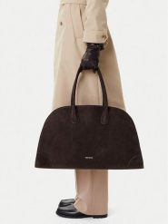 GINO ROSSI Torebka EO-LAURA-LA224-19139 Brązowy. Brązowe torebki klasyczne Gino Rossi, bez wzorów, ze skóry, bez dodatków. Za 599.99 zł.