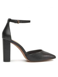 Aldo Czółenka Faith 13711834 Czarny. Czarne czółenka Aldo, bez wzorów, ze skóry, bez obcasa, bez zapięcia. Za 469.99 zł.