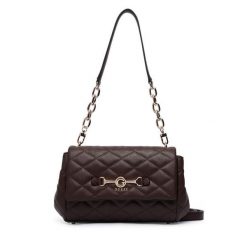 Torebka Guess. Brązowe torebki klasyczne Guess, z aplikacjami, klasyczne, bez dodatków. Za 584.99 zł.
