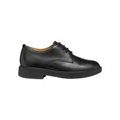 Damskie mokasyny Geox Spherica Ec1 B. Czarne mokasyny Converse, bez wzorów, z materiału. Za 479.10 zł.