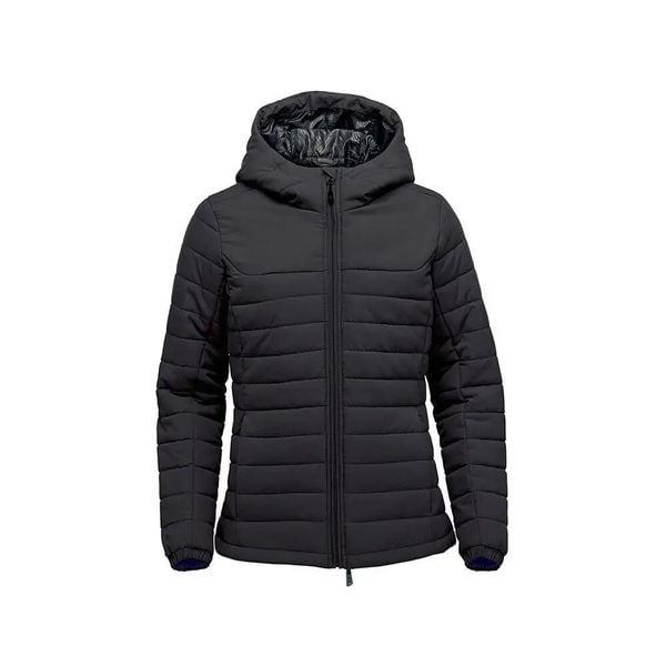 Damska kurtka puchowa Stormtech Nautilus. Niebieskie kurtki STORMTECH, l, bez wzorów, z puchu, bez kaptura. Za 451.00 zł.