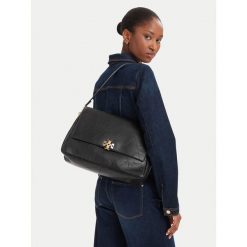 Torebka Tory Burch. Czarne torebki klasyczne Tory Burch, bez wzorów, klasyczne, bez dodatków. Za 3,469.00 zł.