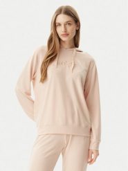 Guess Bluza O5GQ00 KCQP2 Pomarańczowy Regular Fit. Brązowe bluzy Guess, xl, z aplikacjami, z syntetyku, bez ramiączek, bez kaptura. Za 139.99 zł.