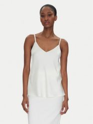 Rinascimento Top CFC0122601003 Écru Regular Fit. Topy Rinascimento, xl, bez wzorów, z syntetyku, bez kołnierzyka, bez ramiączek. Za 179.99 zł.