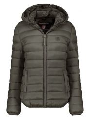 Canadian Peak Kurtka pikowana "Akitaleak" w kolorze khaki rozmiar: M. Brązowe kurtki Canadian Peak, m, bez wzorów, bez kaptura. Za 211.31 zł.