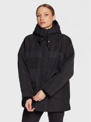 Adidas Kurtka przejściowa HM2615 Czarny Loose Fit. Czarne kurtki przejściowe sportowe adidas, bez wzorów, z syntetyku, bez kaptura, outdoorowe. Za 629.99 zł.