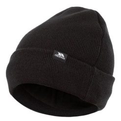 Czapka Unisex Dla Dorosłych Littlebrook Beanie. Czarne czapki zimowe Trespass, bez wzorów, sportowe. Za 61.99 zł.