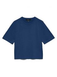 Vero Moda Sweter w kolorze granatowym rozmiar: XS. Niebieskie swetry Vero Moda, xs, bez wzorów, bez ramiączek. Za 90.95 zł.