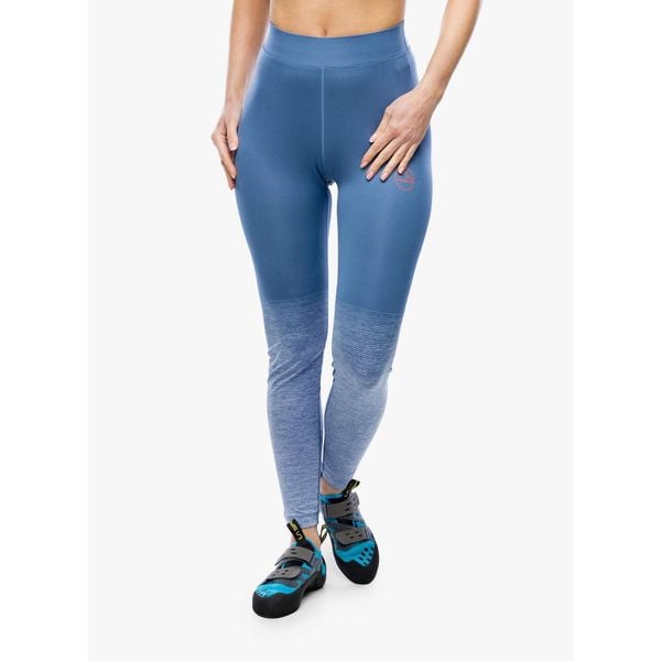 Legginsy wspinaczkowe damskie La Sportiva Patcha Leggins. Niebieskie legginsy La Sportiva, bez wzorów. Za 308.99 zł.