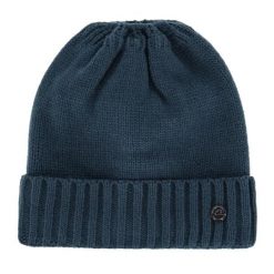 Kapelusz damski QHP Teddie. Niebieskie kapelusze QHP, na zimę, bez wzorów, eleganckie. Za 115.00 zł.