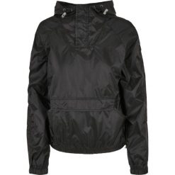 Damska kurtka wodoodporna Urban Classics light pull over. Czarne kurtki Urban Classics, bez wzorów, bez kaptura. Za 229.00 zł.