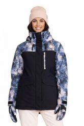 Kurtka narciarska damska Roxy Dawnrae Parka. Brązowe kurtki narciarskie Roxy, na zimę, l, bez wzorów, z materiału, bez kaptura, narciarskie. Za 969.99 zł.