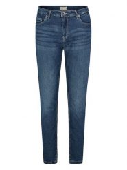 Sublevel Dżinsy - Slim fit - w kolorze granatowym rozmiar: XS. Niebieskie jeansy Sublevel, xs, z aplikacjami, z bawełny, klasyczne. Za 95.95 zł.