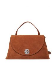 Coccinelle Torebka Toc Coccinellenikla Suede Bim E1 TOC 18 01 01 Brązowy. Brązowe torebki klasyczne Coccinelle, bez wzorów, ze skóry, bez dodatków. Za 1,359.00 zł.